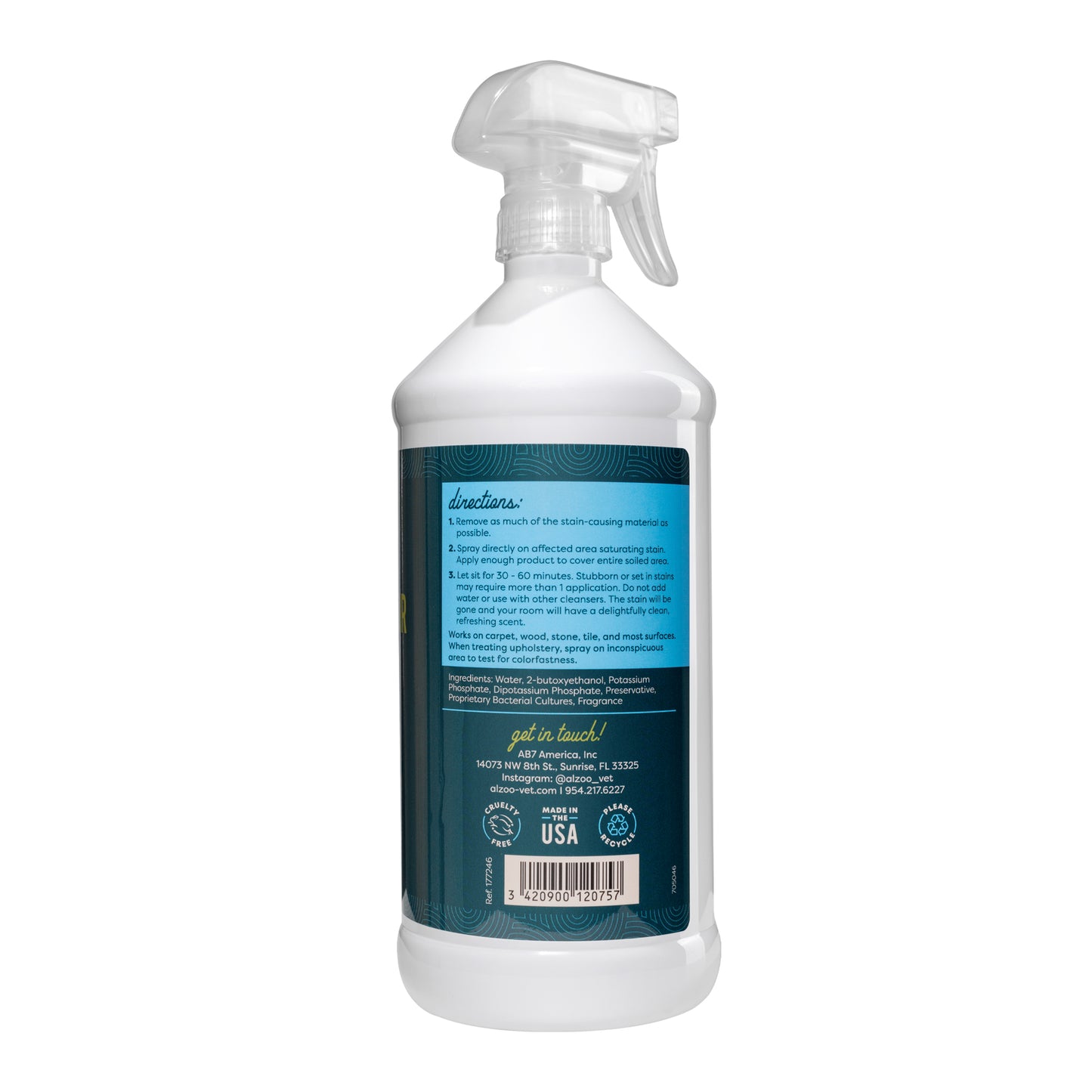 stain & odor remover apple blossom spray, 32oz