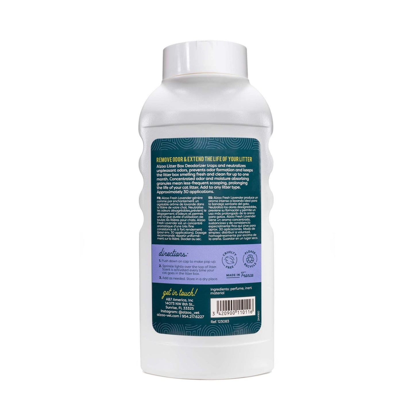 mineral-based litter deodorizer fresh lavender scent, 26.6oz