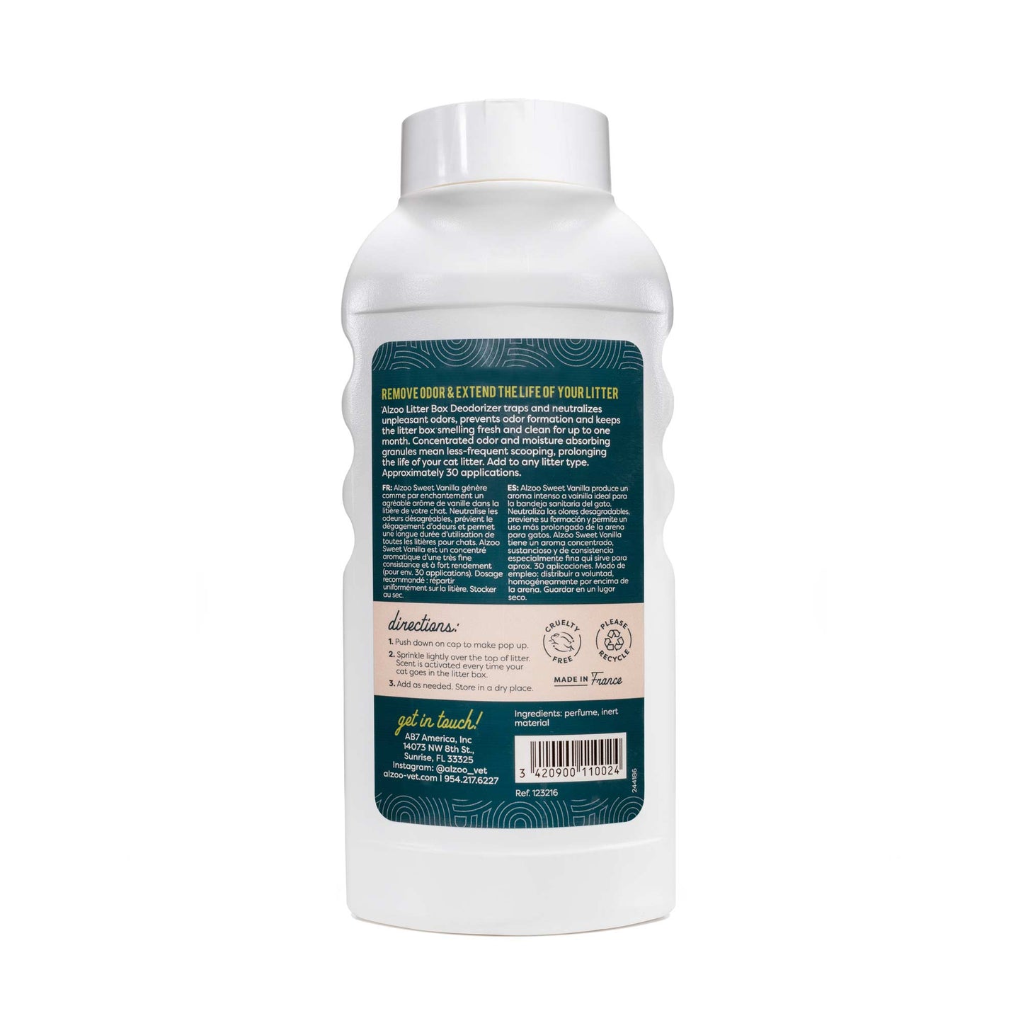 mineral-based litter deodorizer sweet vanilla scent, 26.6oz