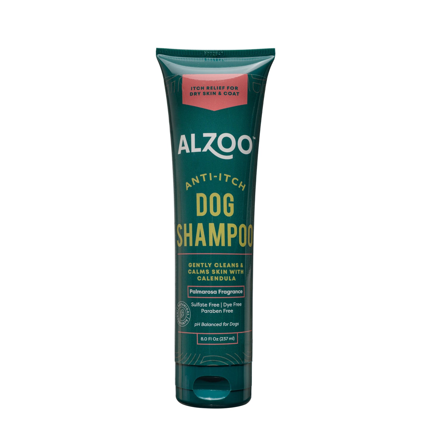plant-based shampoo anti-itching, 8oz
