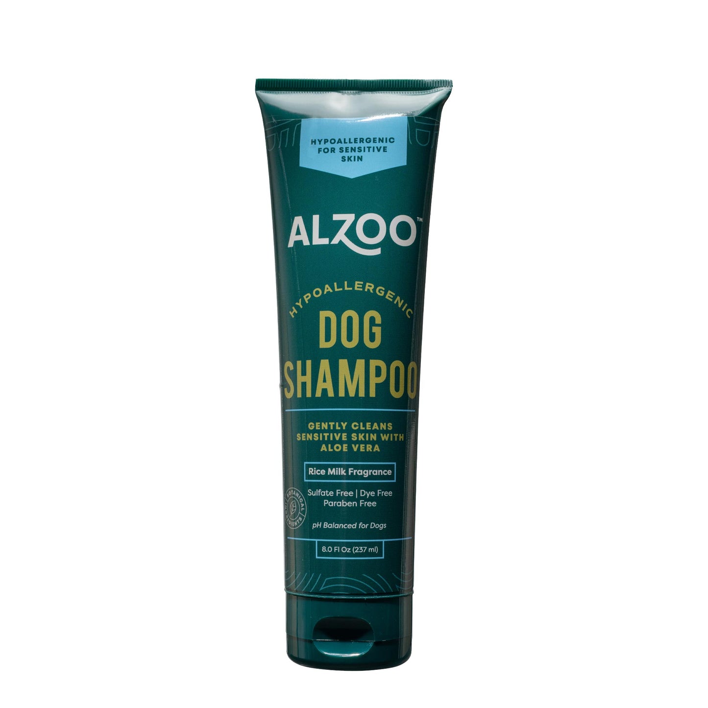 plant-based shampoo hypoallergenic, 8oz