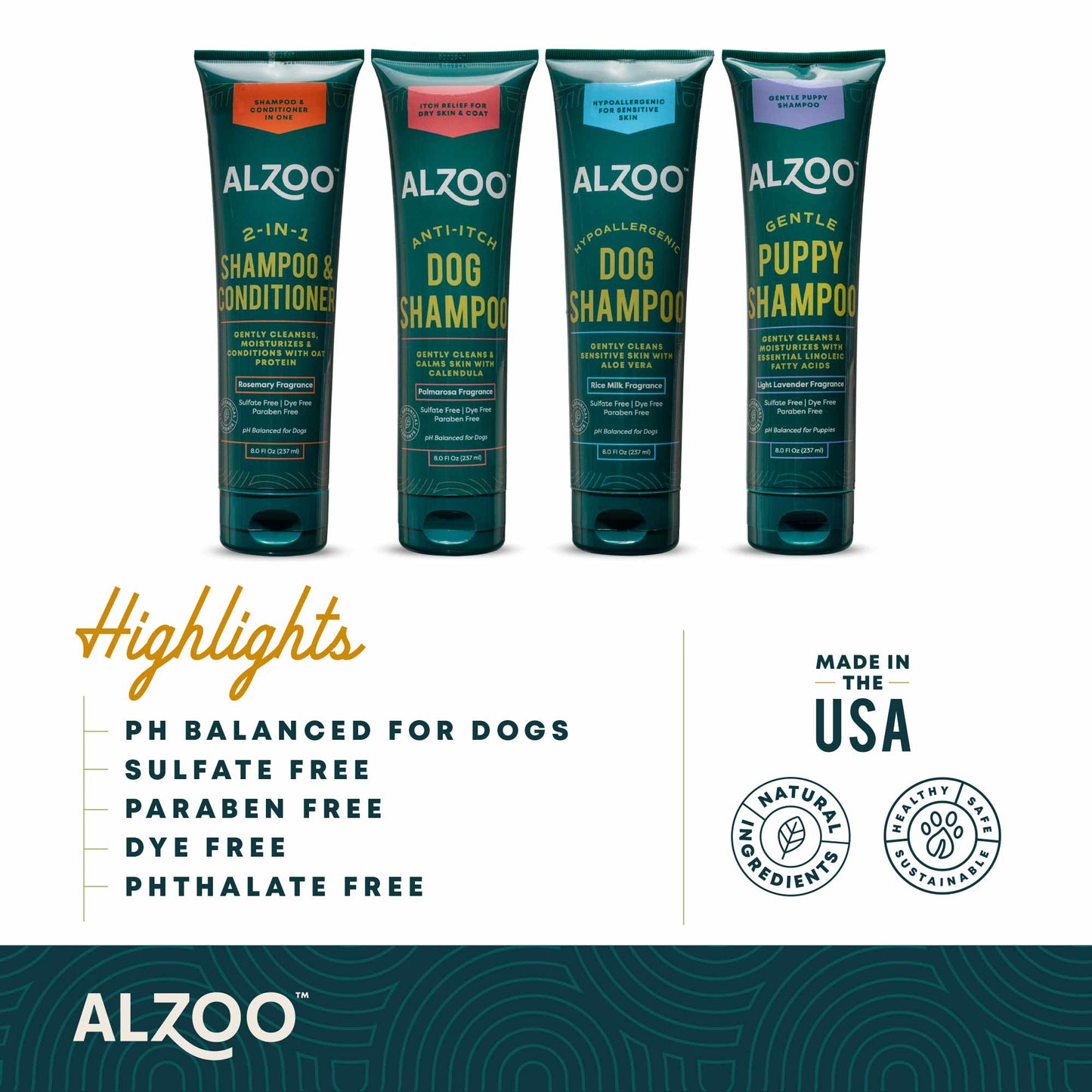 plant-based shampoo & conditioner 2-in-1, 8oz