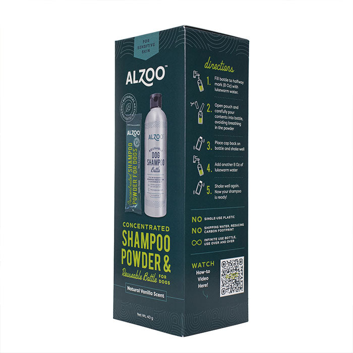 concentrated shampoo powder kit, 40g; 16oz