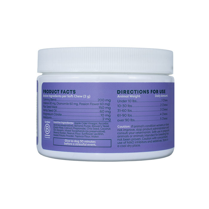 plant-based calming soft chews, 90ct