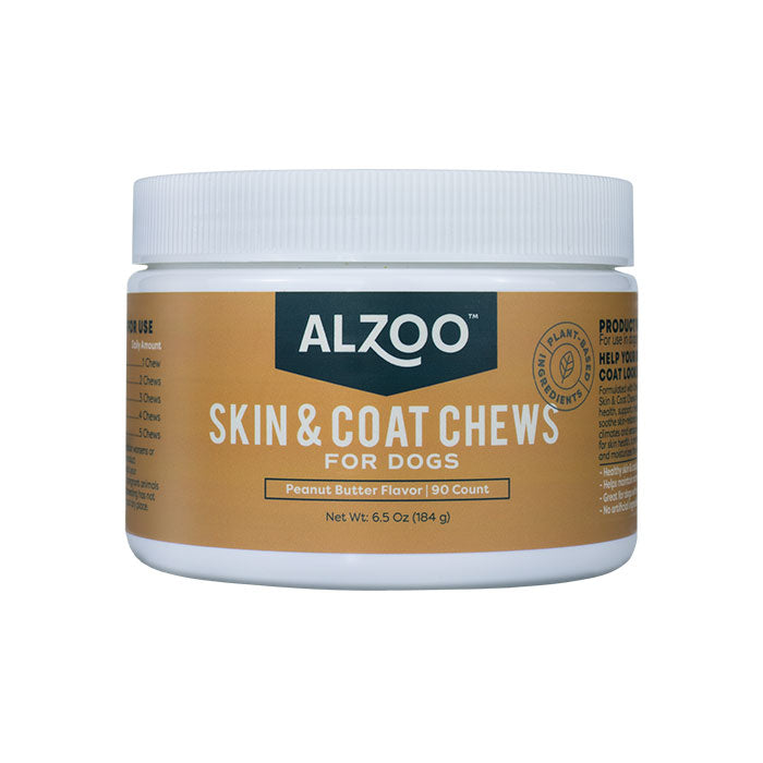 plant-based skin & coat soft chews, 90ct