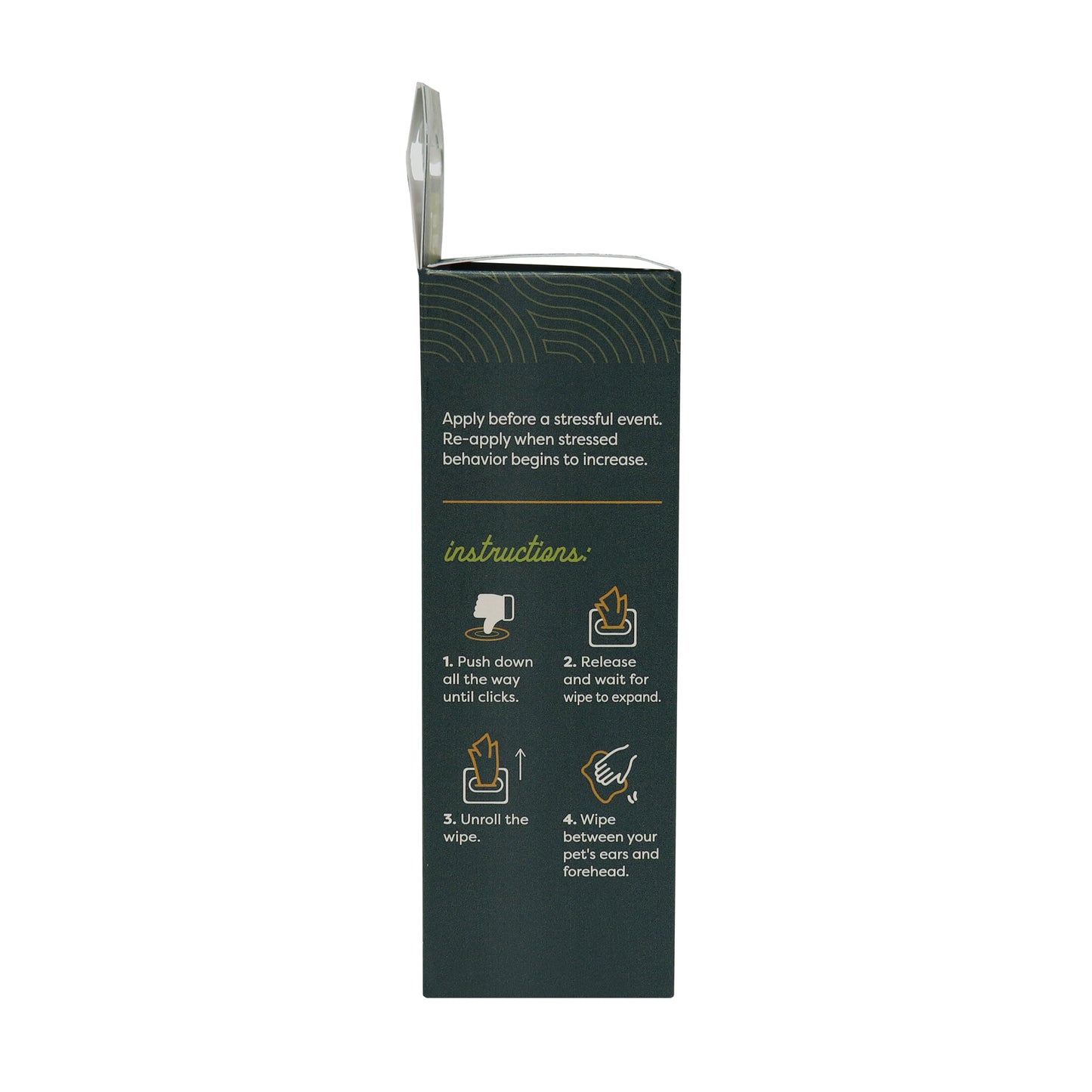 pheromone calming wipes