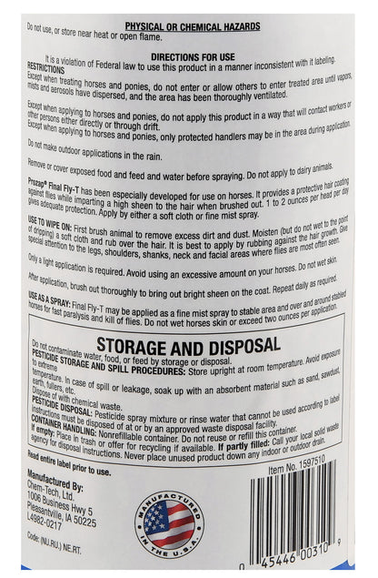Final-Fly-T, gallon