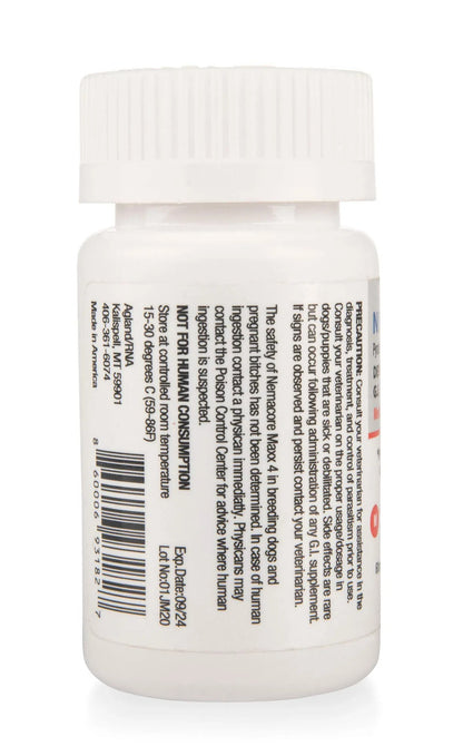 Nemacor Maxx 4 for Dogs, Beef, 2 ct Sz Dog 21-45 lb