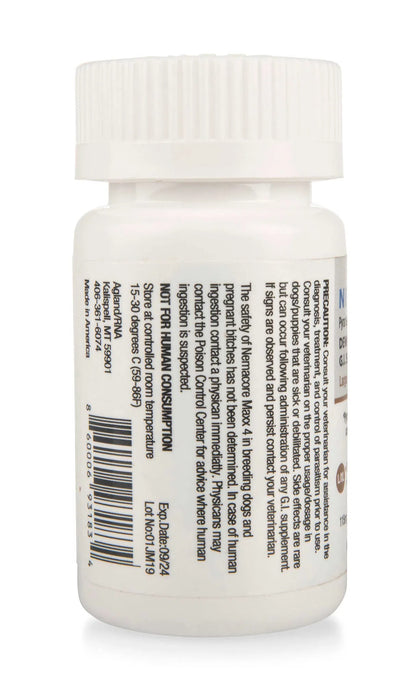 Nemacor Maxx 4 for Dogs, Beef, 2 ct Dog 46-118 lb