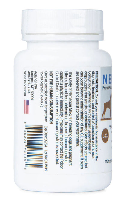 Nemacor Maxx 4 Dogs, Beef, 30 ct Sz: Dog 46-118 lb
