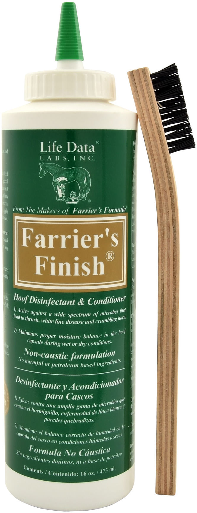 farrier's finish hoof disinfectant & conditioner, 16 oz