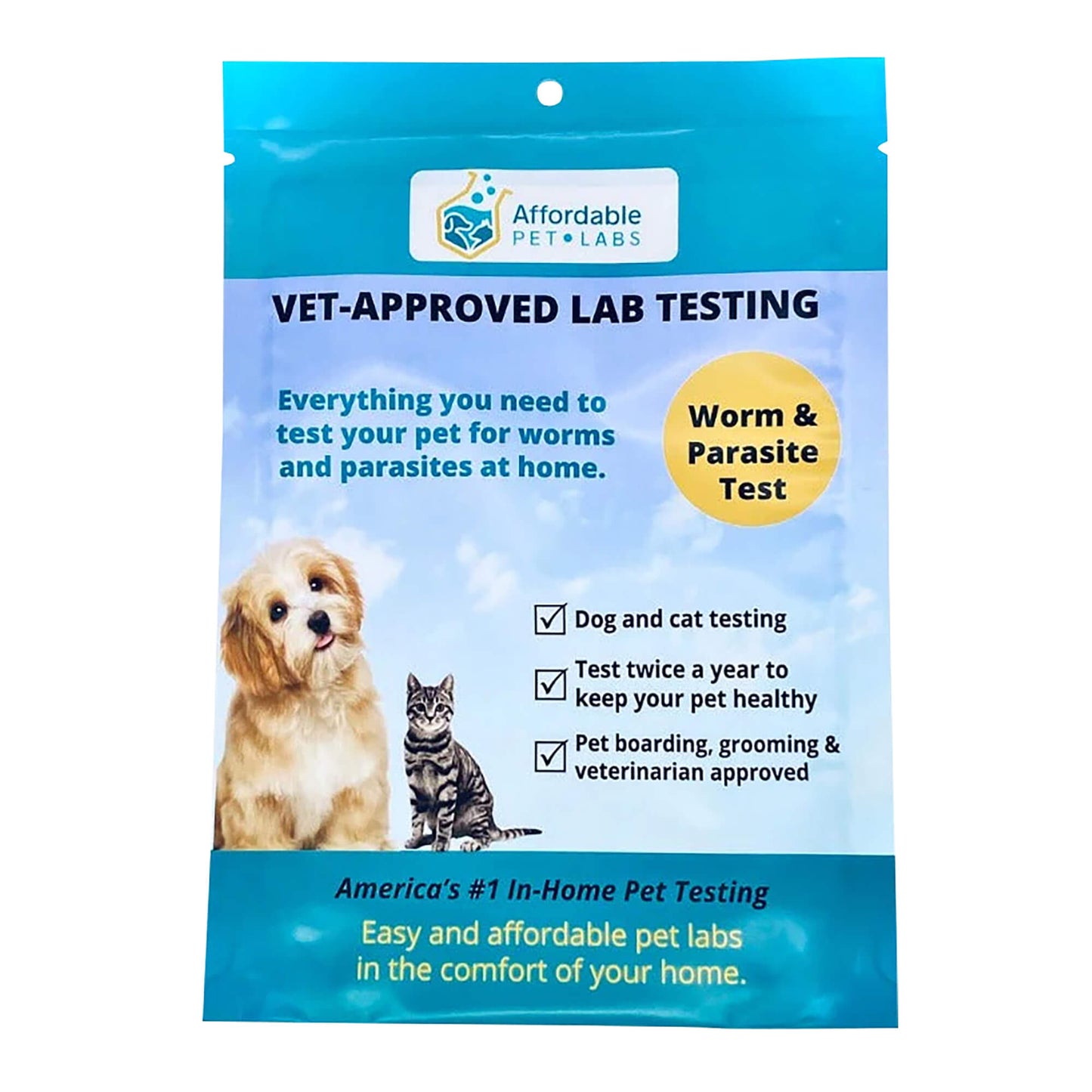 affordable pet labs total fecal tests plus giardia for dogs and cats easy home kit