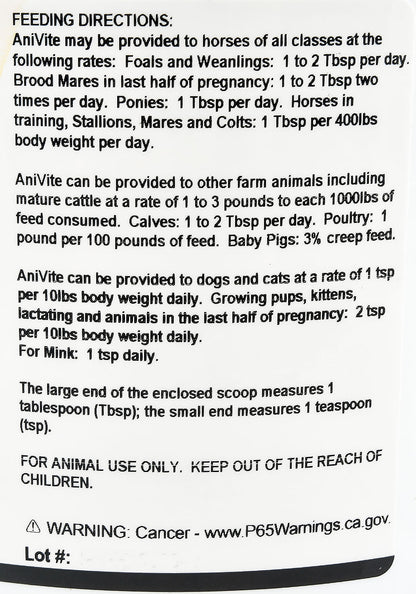 AniVite, 5 lb bucket