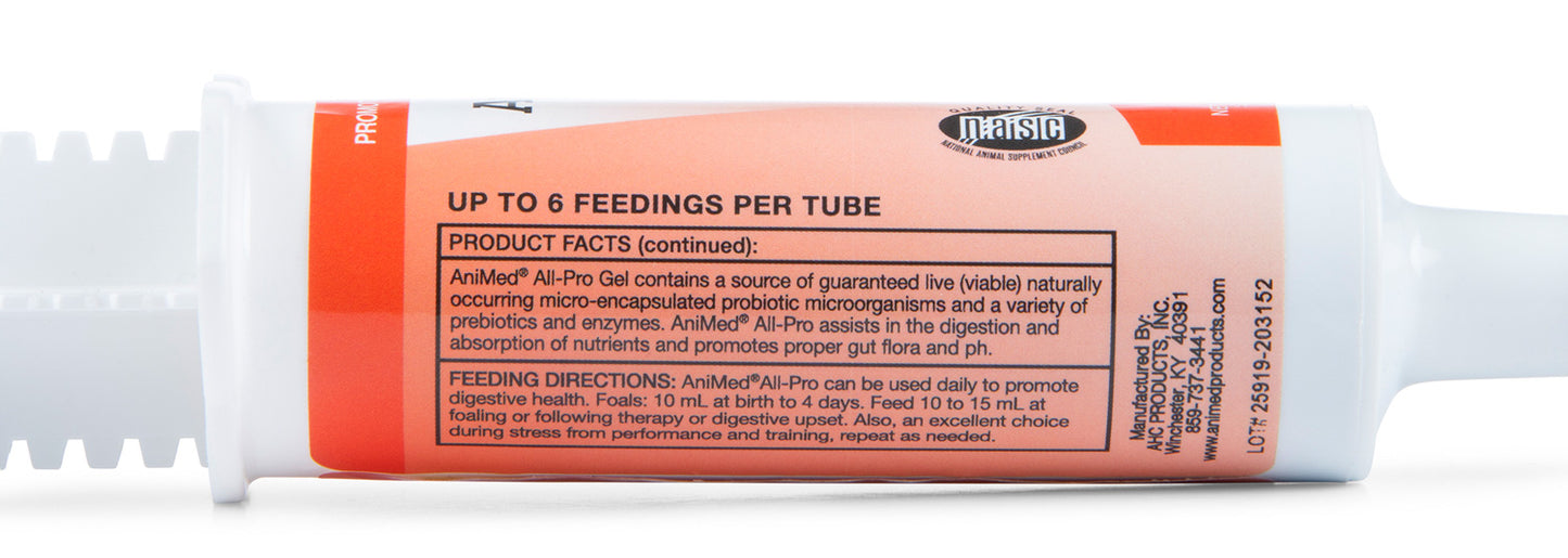 animed all-pro equine oral gel, 60 ml