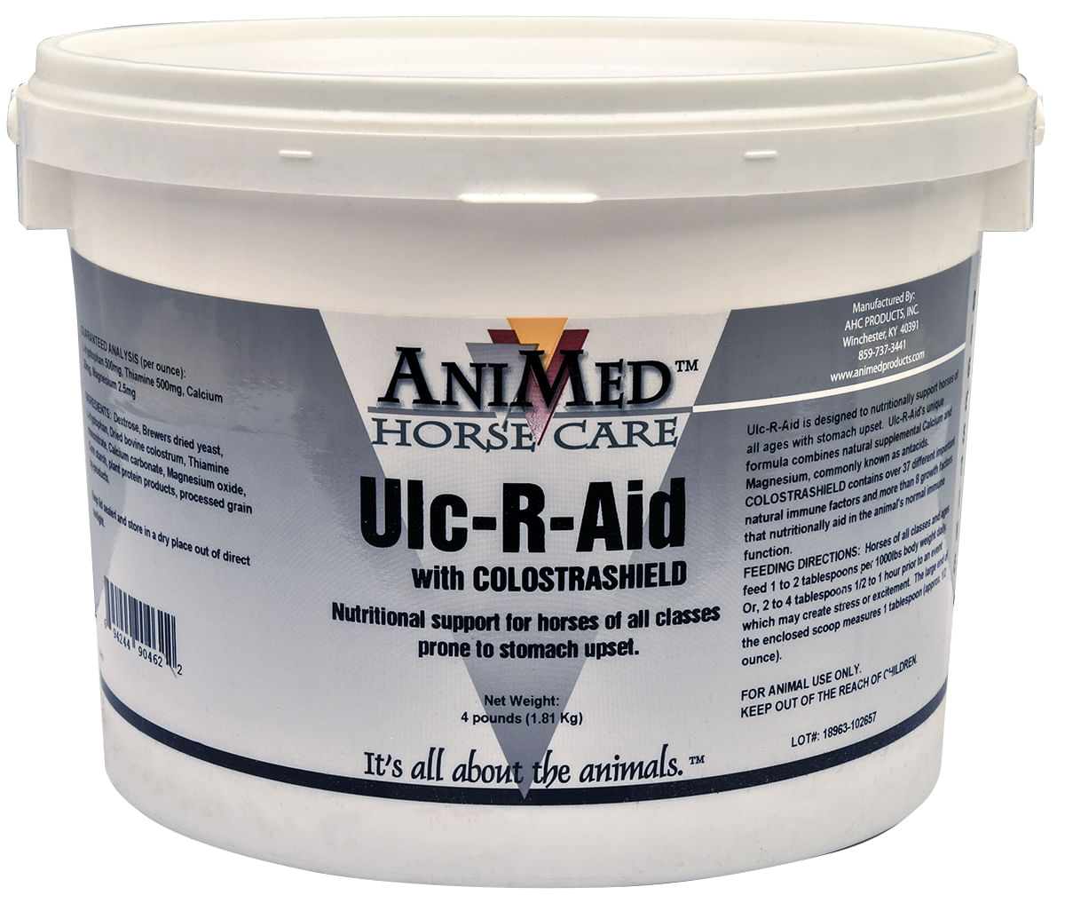 ulc-r-aid with colostrashield, 4 lb