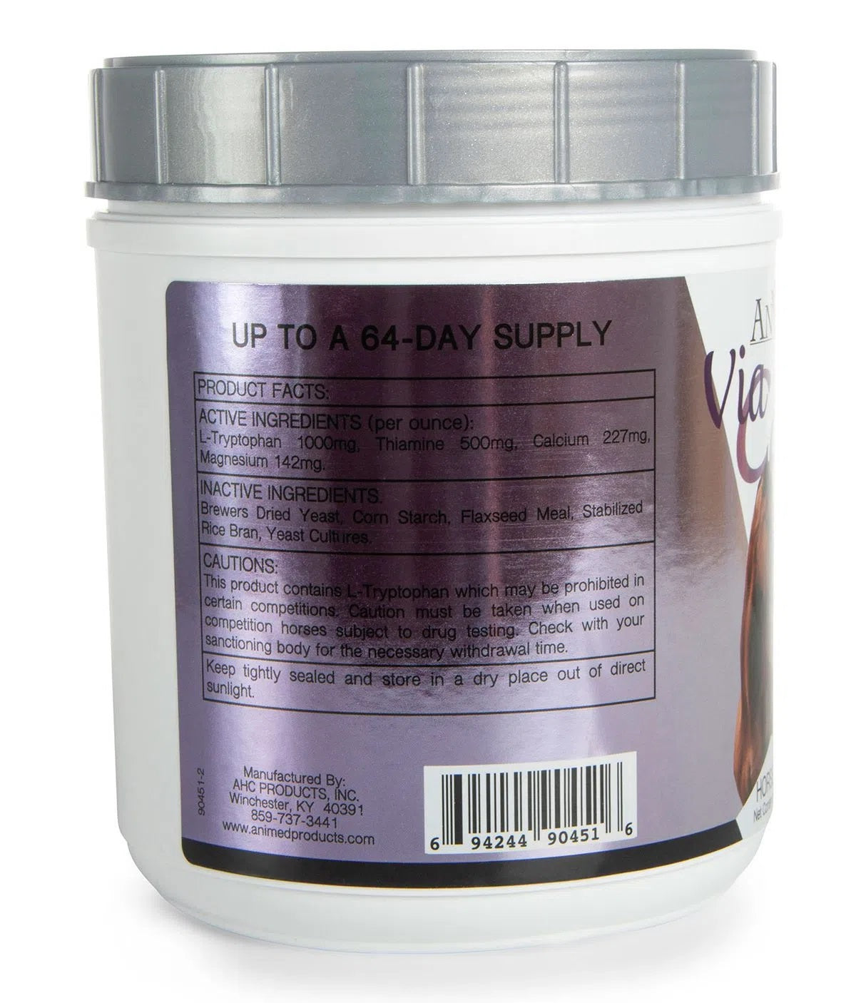 via-calm powder, 2 lb