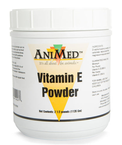 Vitamin E Powder, 2.5 lb Jar