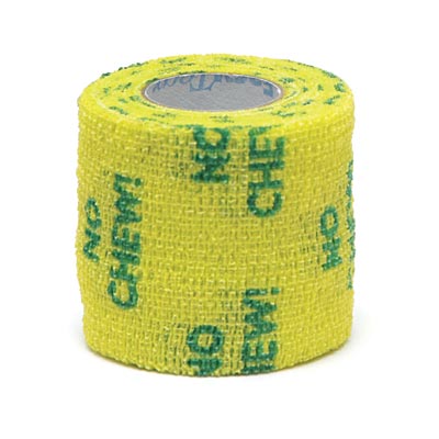 "no chew" petflex, yellow, 2" x 5 yard