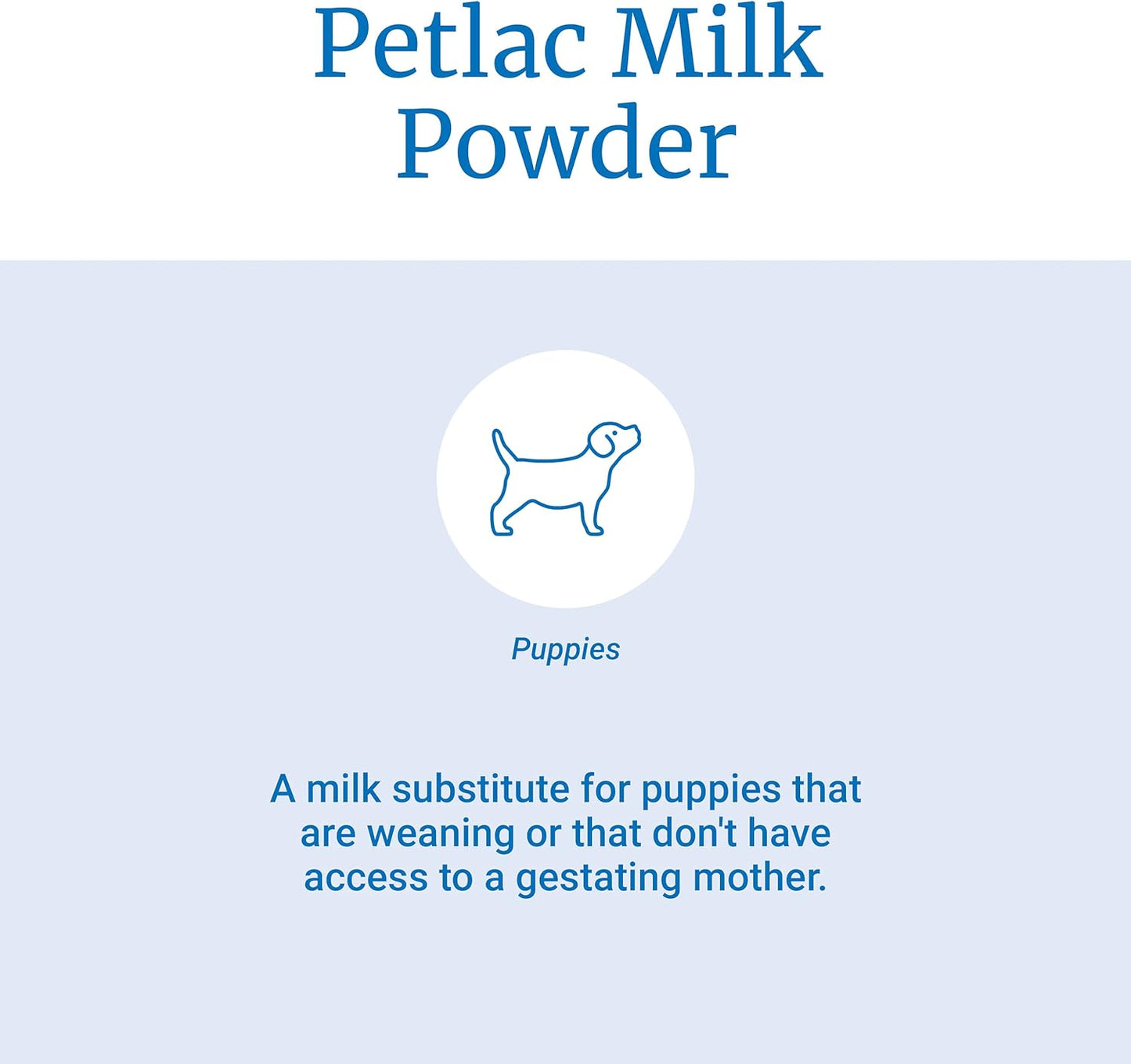 pet lac powder milk food for puppies 300gm