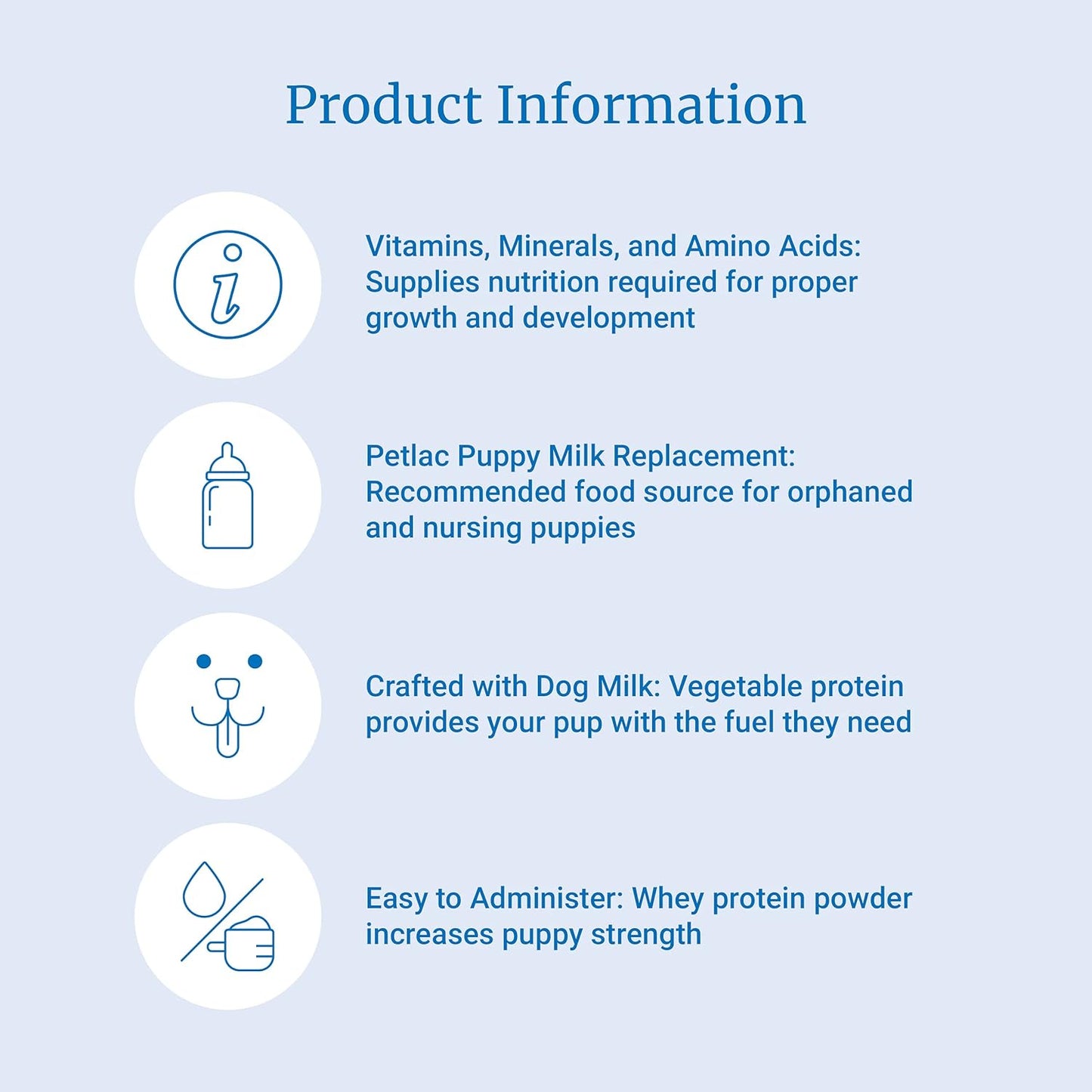 pet lac powder milk food for puppies 300gm