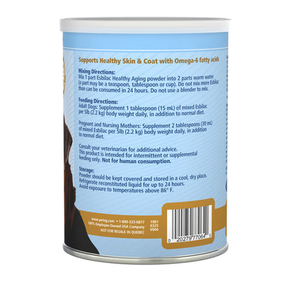 PetAg Esbilac Healthy Aging Powder for Adult and Senior Dogs 14 oz