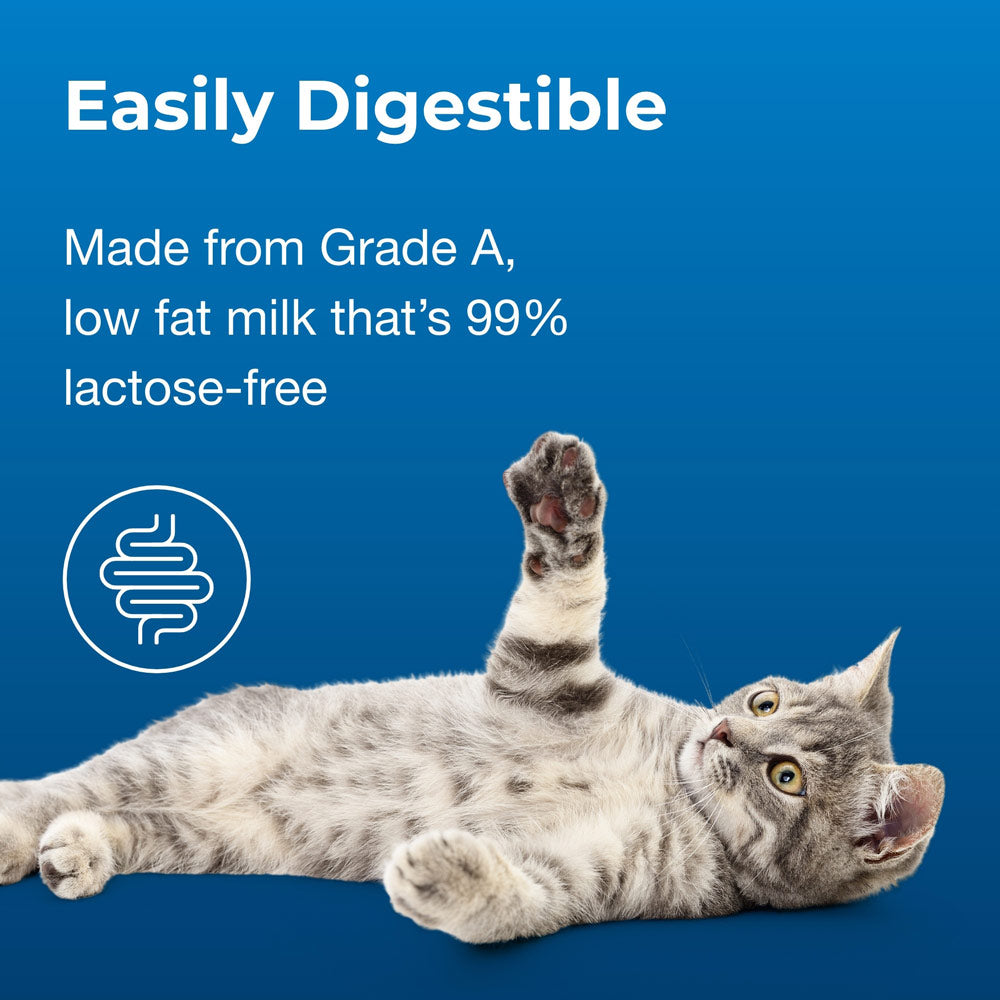 petag cat-sip real real milk treat ready to feed snack for cats - 4 pack