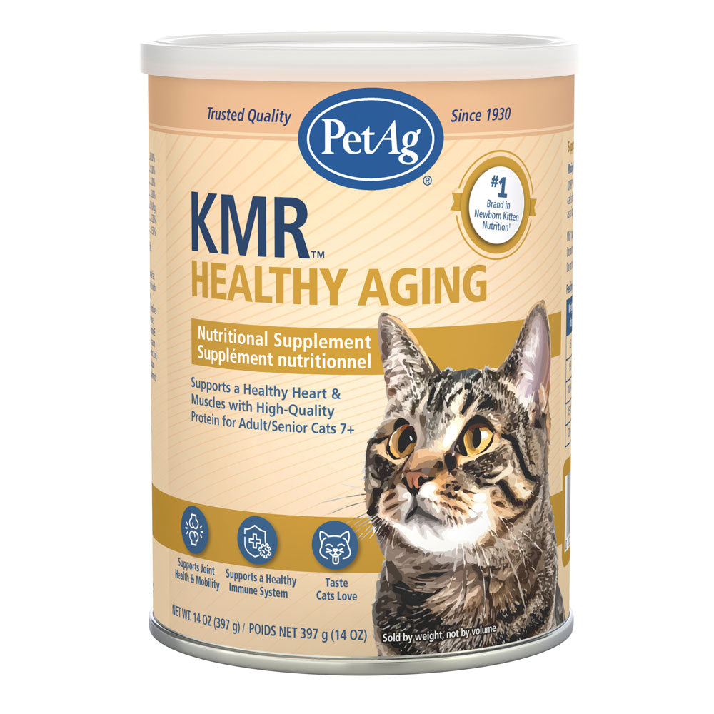 petag healthy aging powder for cats, 14oz,