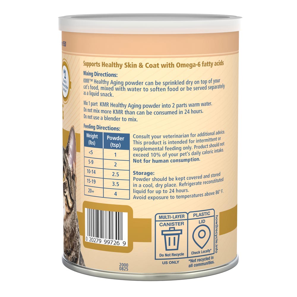 petag healthy aging powder for cats, 14oz,