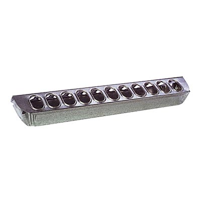 galvanized slide top feeders