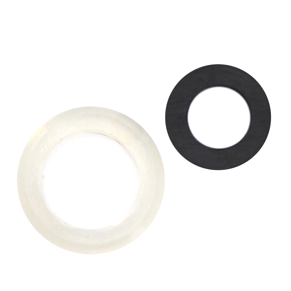 jeffers replacement o rings for nylon veterinary syringe, plunger seal rings for livestock, horse, dog & cat syringes - fits 10 ml syringe
