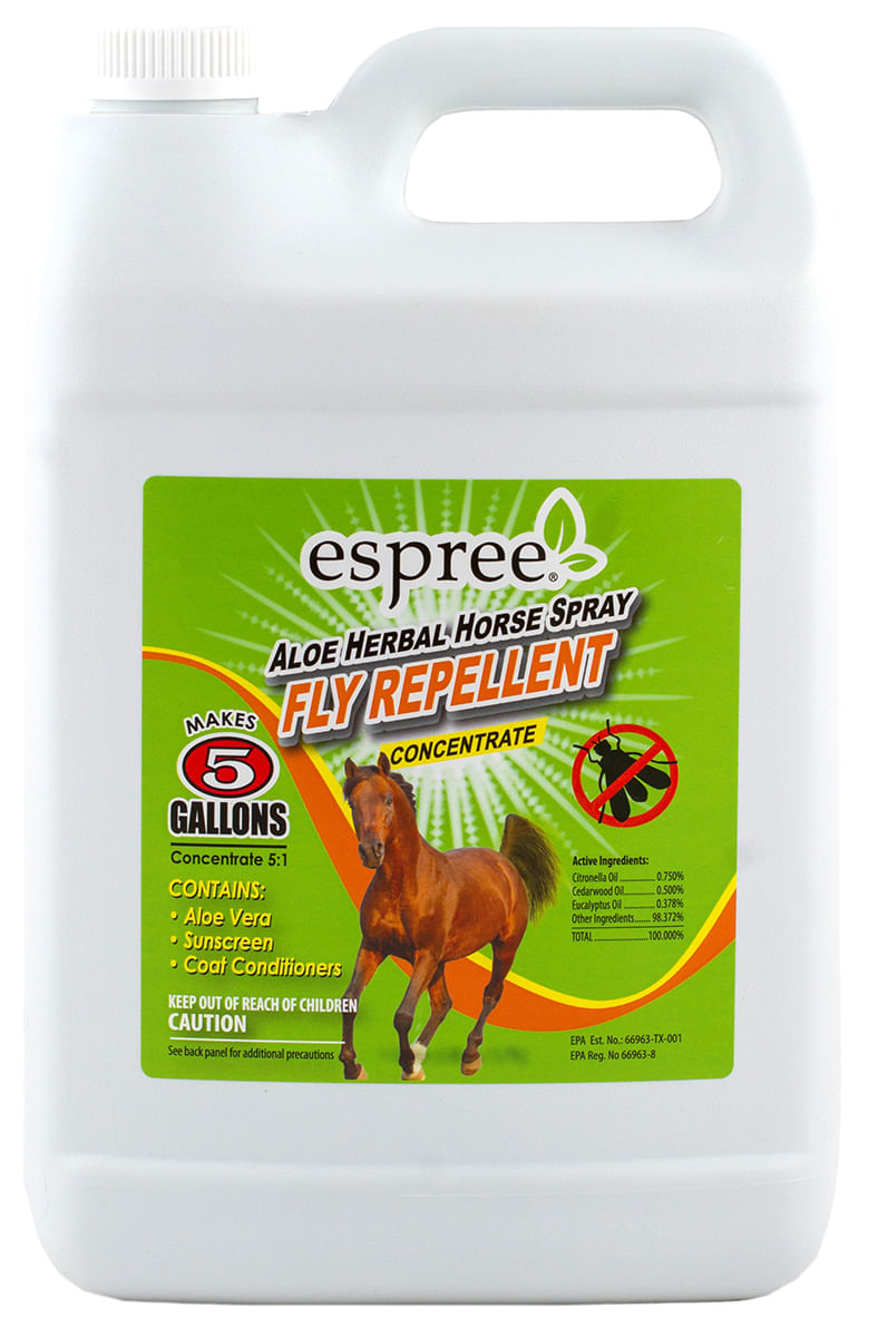 espree aloe herbal fly spray concentrate, gallon