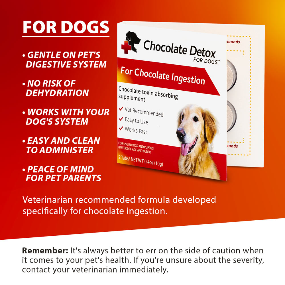 chocolate detox for dogs (2 tablets)