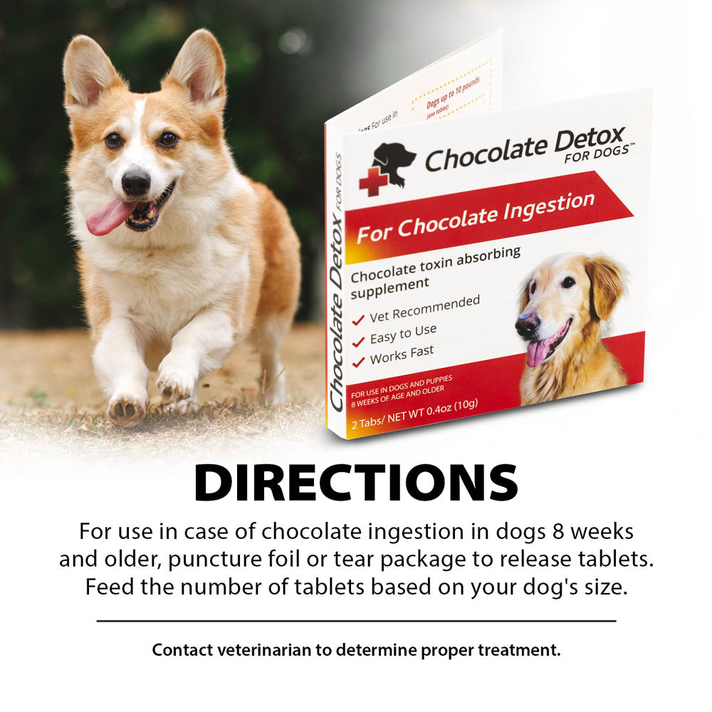 chocolate detox for dogs (2 tablets)