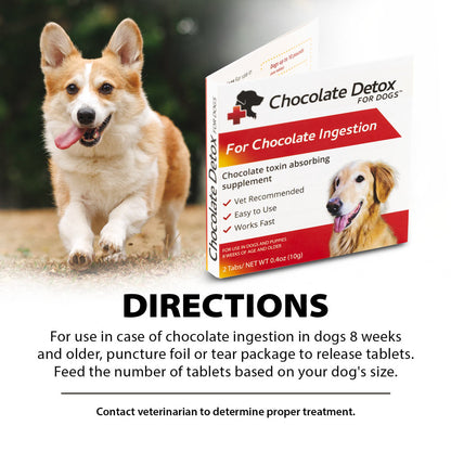 Chocolate Detox for Dogs (2 tablets)