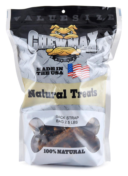 ChewMax Value Bags, Back Strap, 2.5 lb