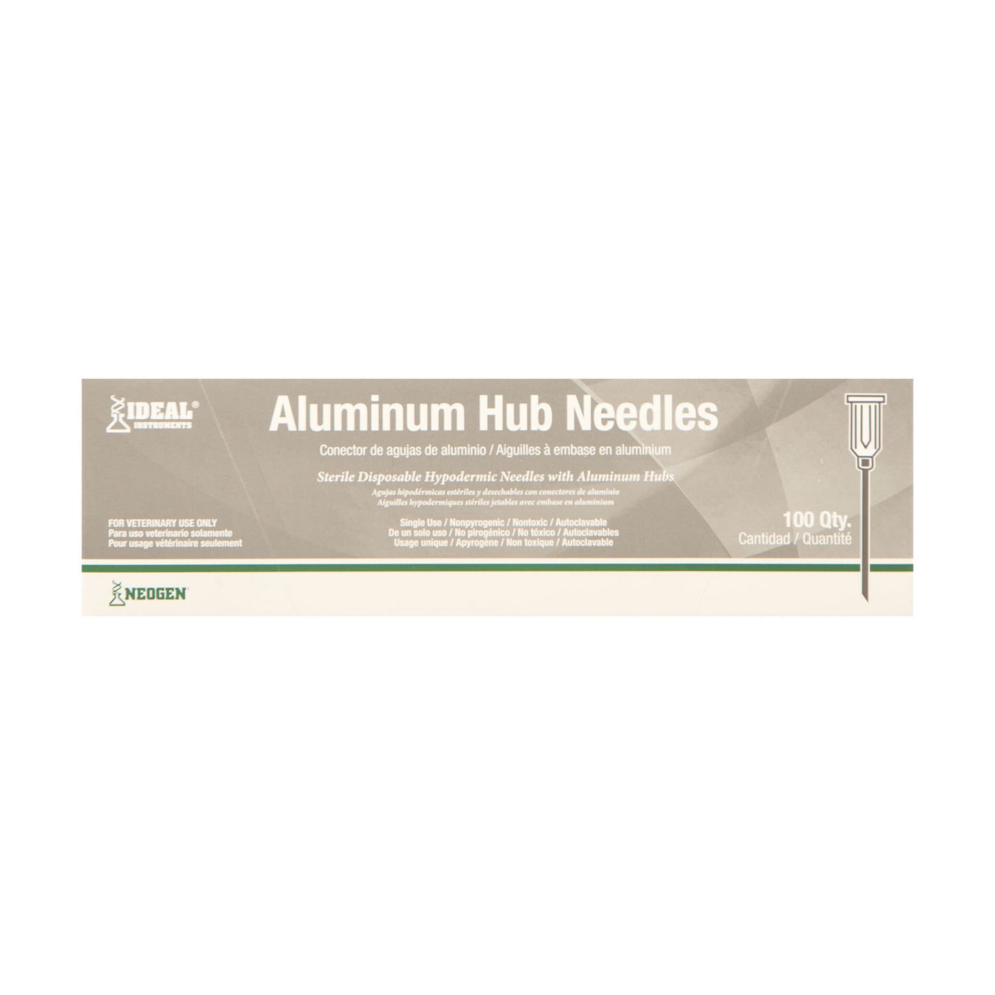 18ga x 1.5" alum hub needle (100)