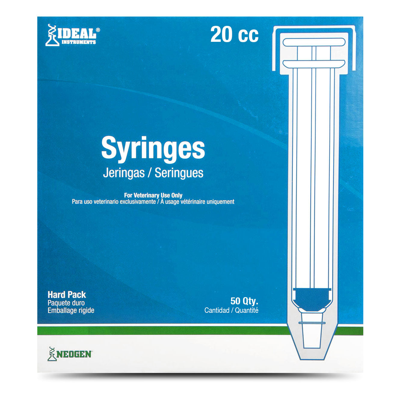 20cc l.l. syringe w/o needle (100)