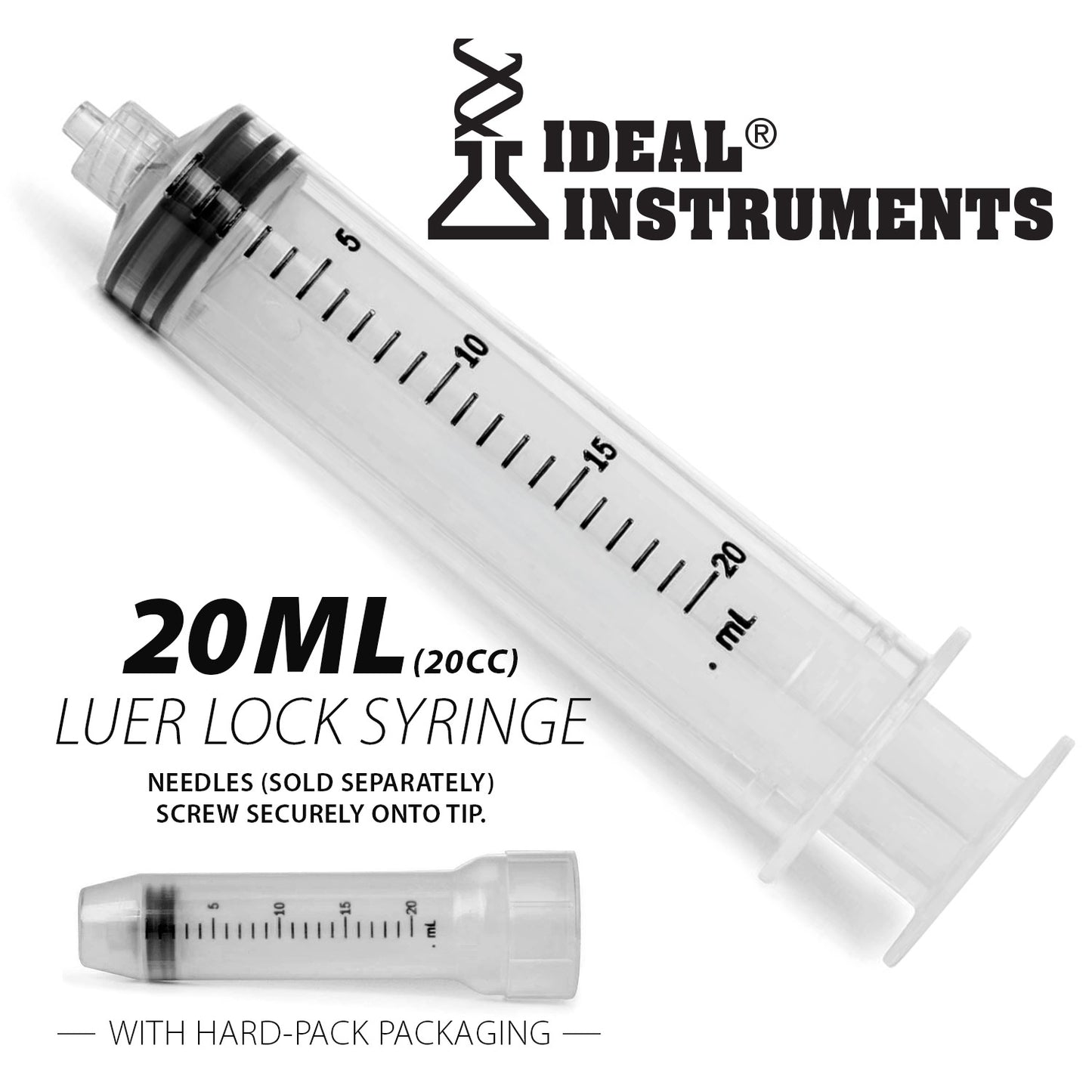 20cc l.l. syringe w/o needle (100)