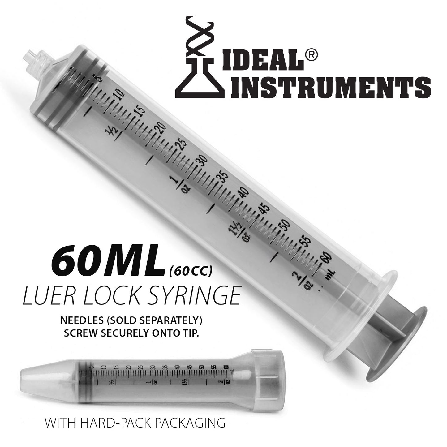 60cc l.l. syringe w/o needle (20)