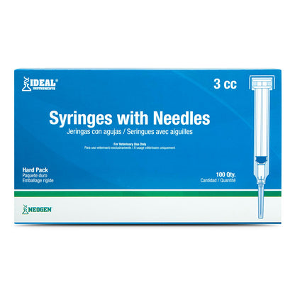 3cc LS w/22 x 3/4" Needle (100)