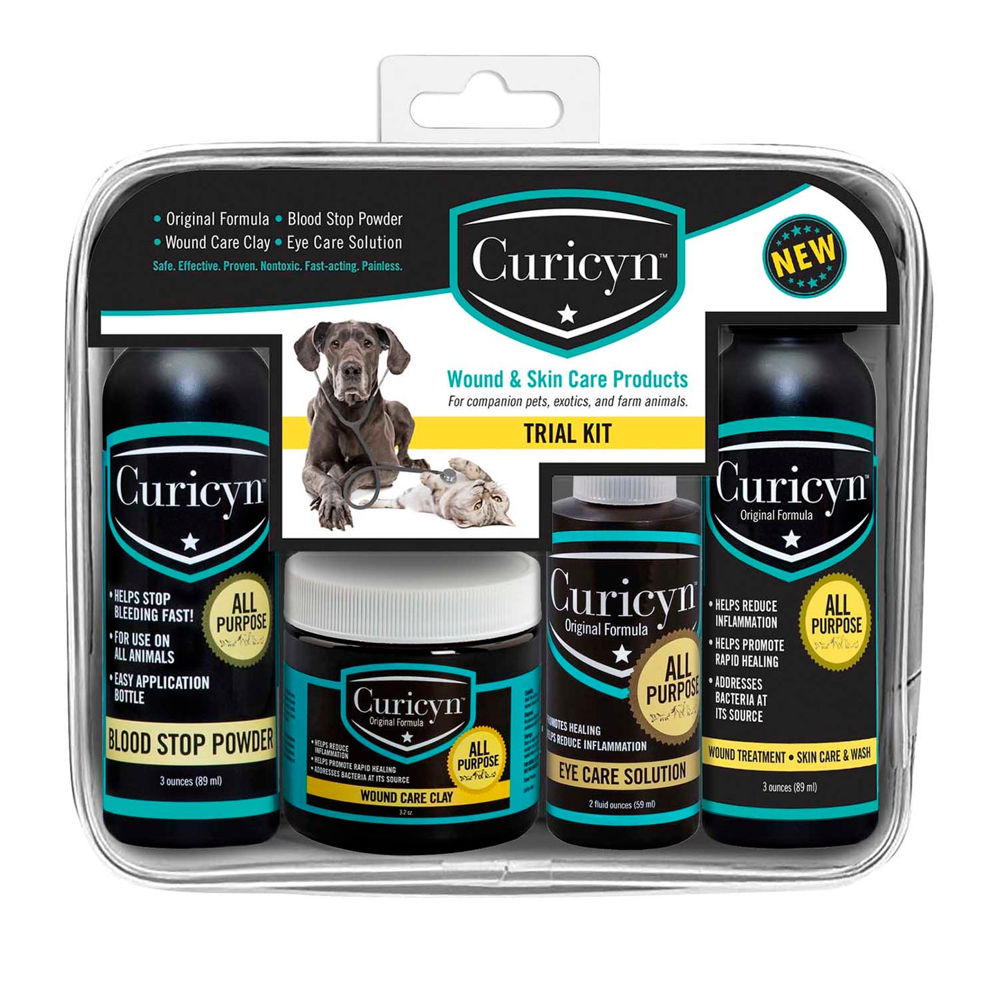 curicyn trial kit, 4 pc