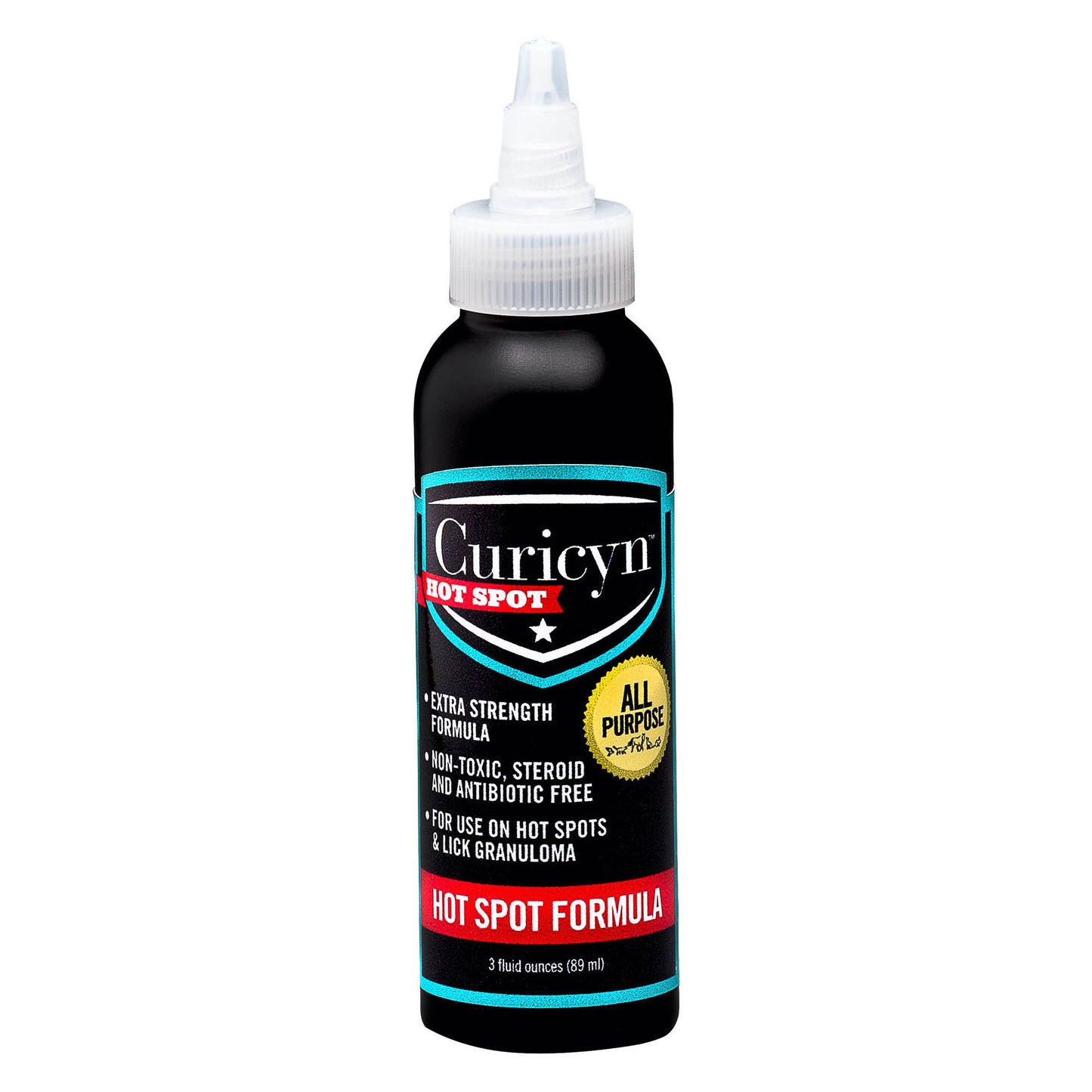 curicyn hot spot formula, 3 oz bottle