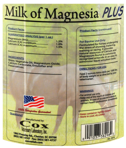 Milk of Magnesia Plus, gallon