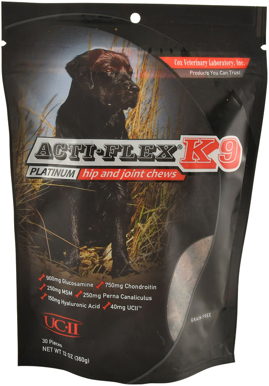 Acti-Flex K-9 Platinum Hip and Joint Chews, 30 count