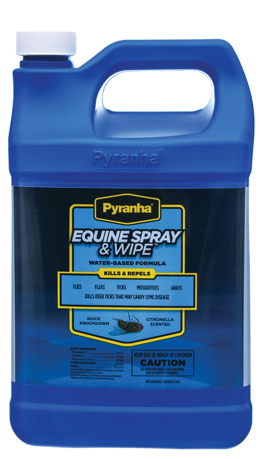 ** Pyranha Equine Spray N' Wipe, gallon**