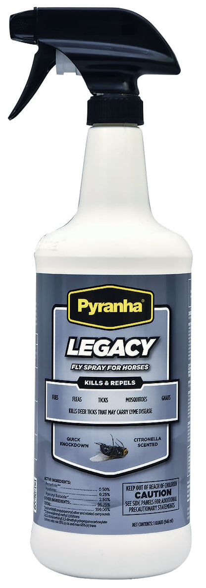 Pyranha Legacy Sweat Proof Fly Spray, 32 oz