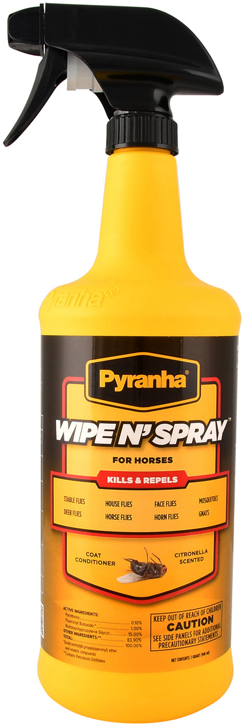 **pyranha wipe n' spray, 32 oz