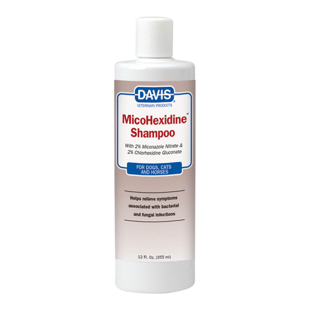 davis micohexidine medicated shampoo size: 12 oz