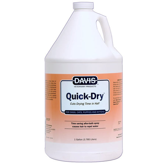 Davis Quick-Dry Spray 1 GL – Fast-Drying Conditioner for Manageable Coats