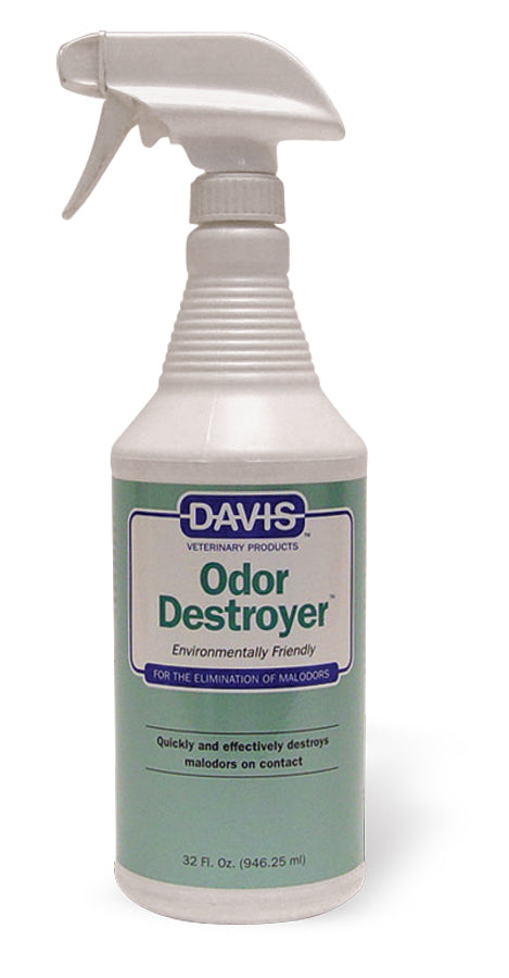 davis pet odor destroyer 32 oz – eliminate urine, feces, skunk & more